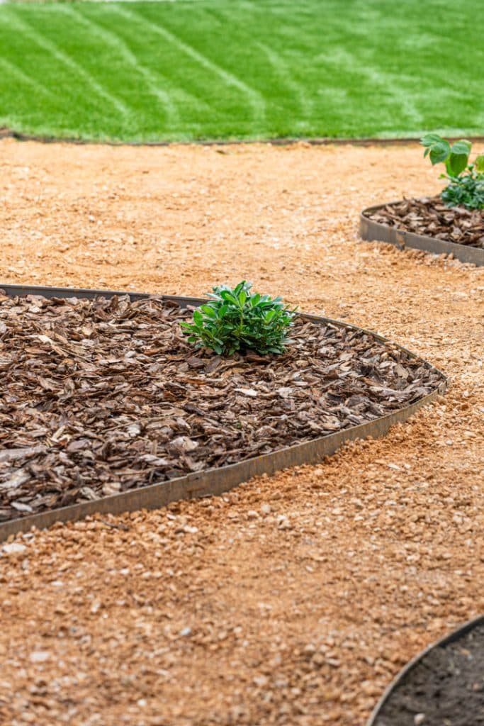 photo d'un aménagement paysager dans un jardin