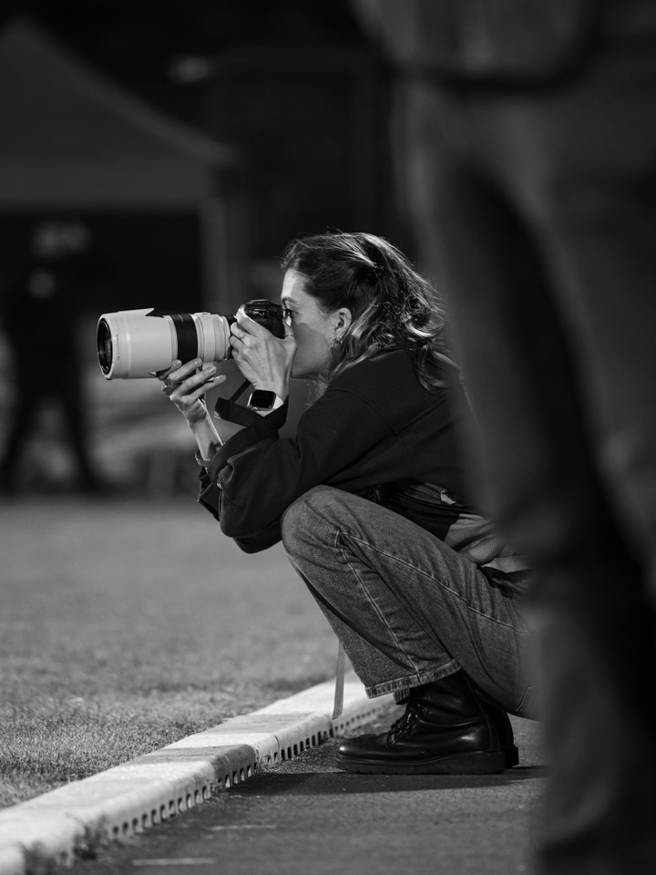 portait noir et blanc Quiteri Lesellier photographe
