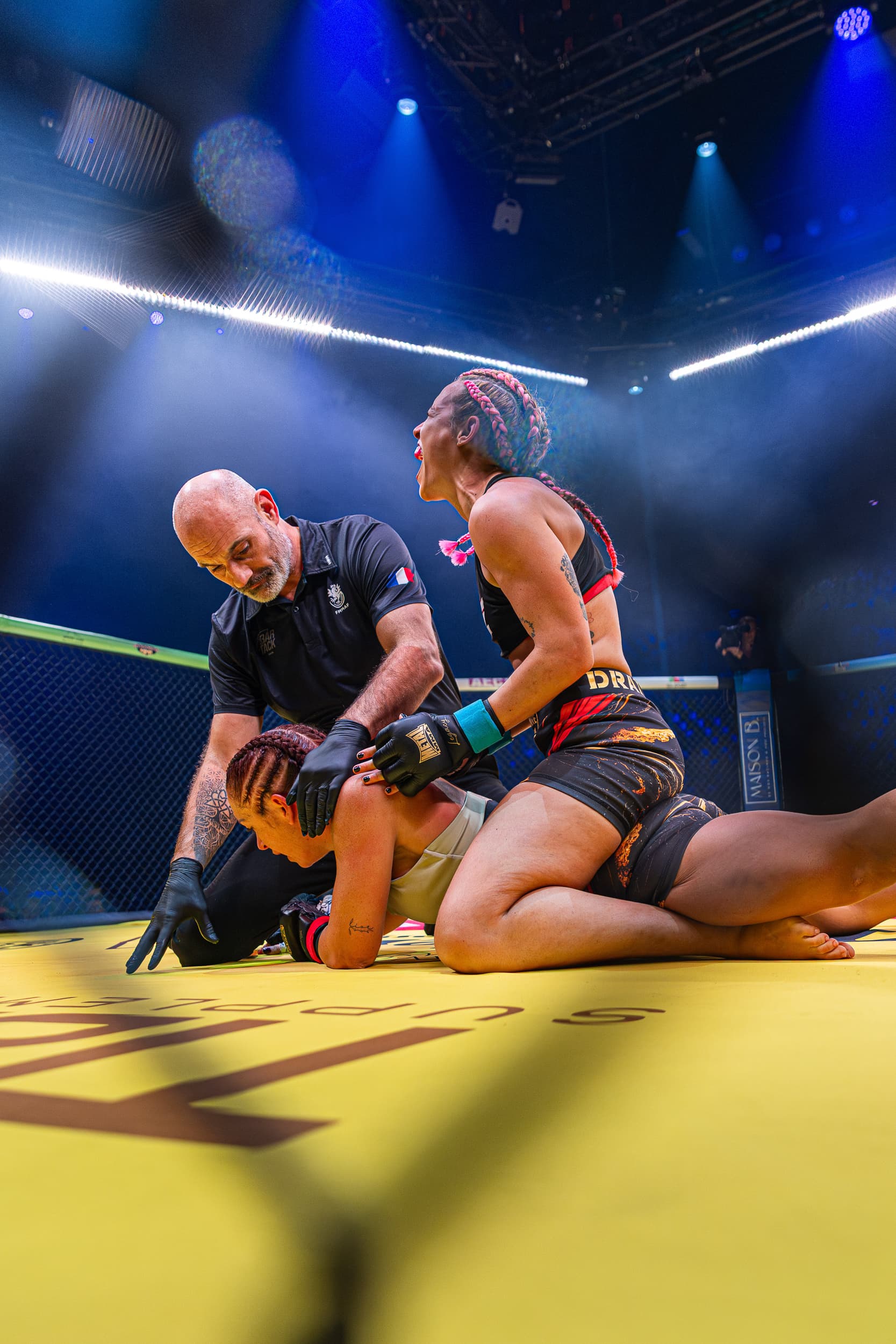 photographie sport mma dynamite mma IV arena sud de franc Montpellier Qapture