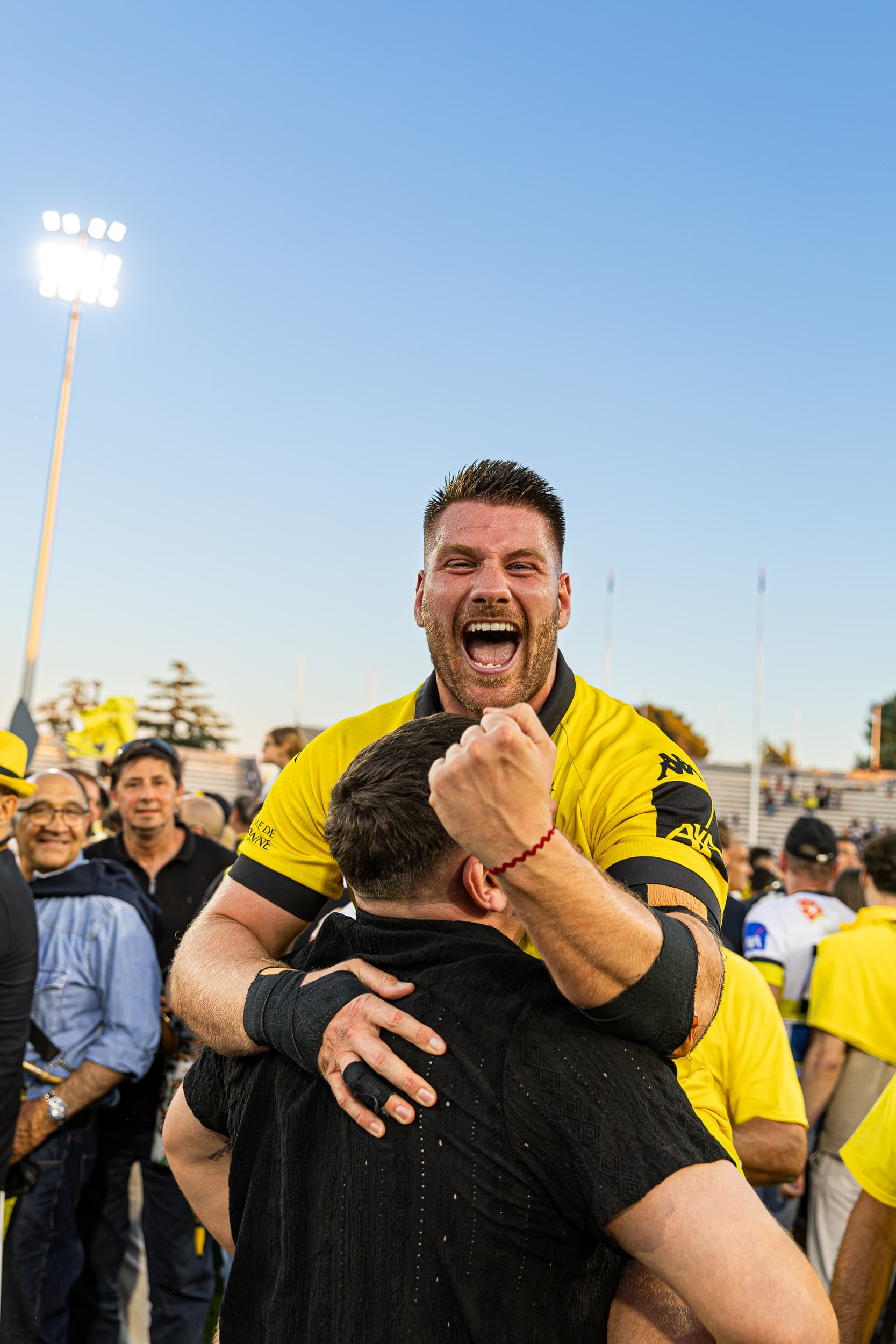 photographie rugby US Carcassonne victoire finale ProD2 Qapture