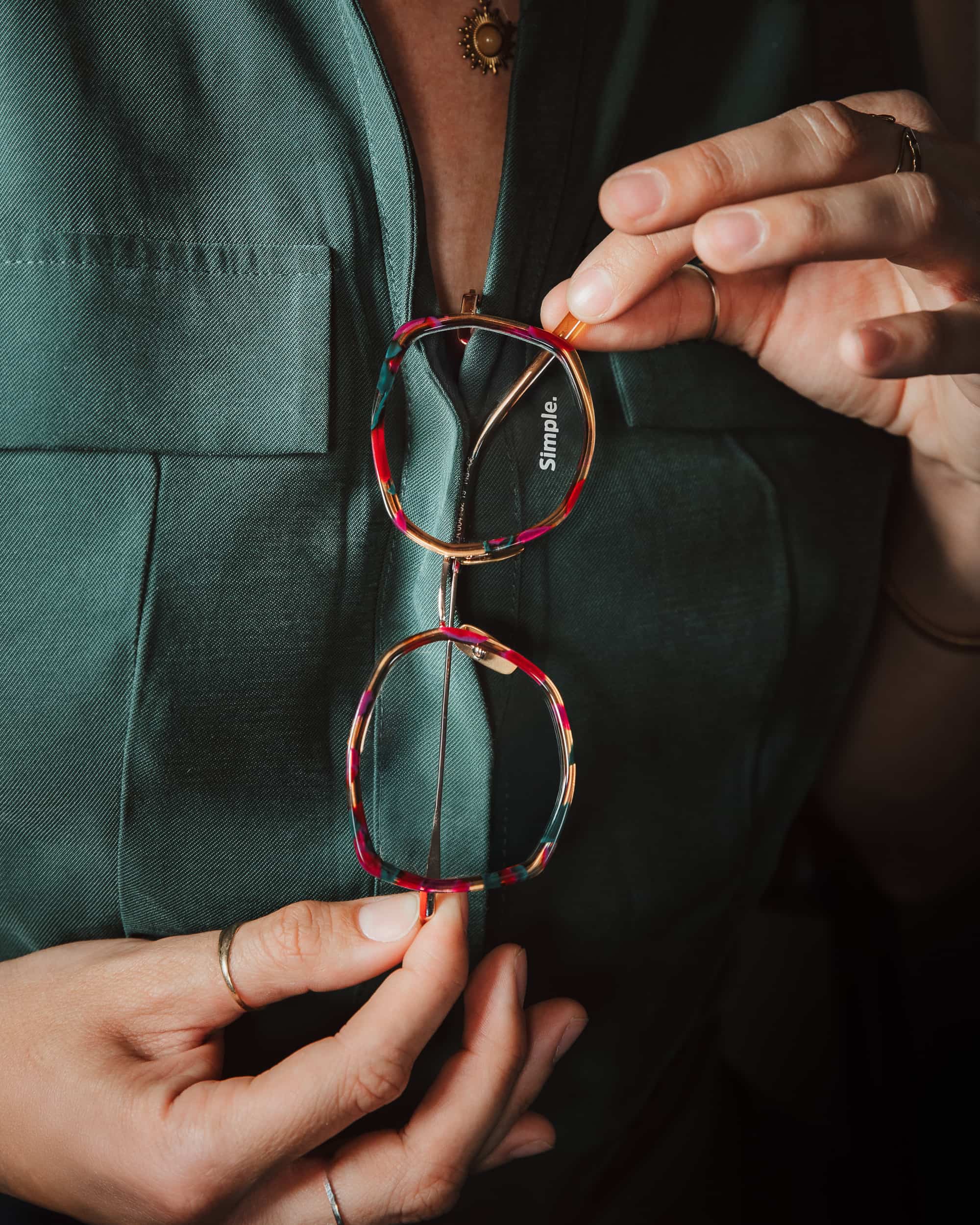 photographie de produit mise en scène lunettes de vue optic2000 Carcassonne Qapture Simple