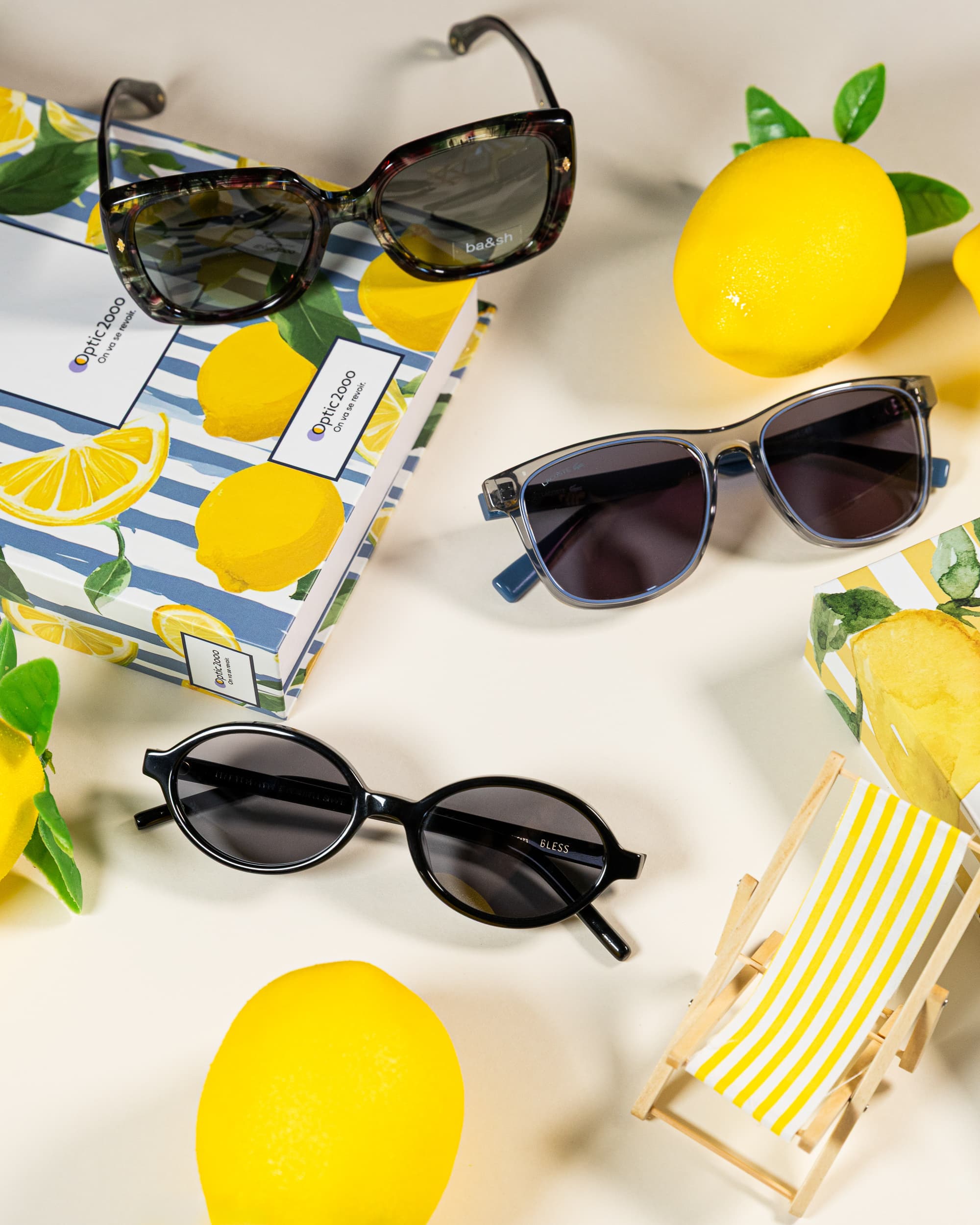 photographie de produit mise en scène lunettes de vue optic2000 Carcassonne Qapture