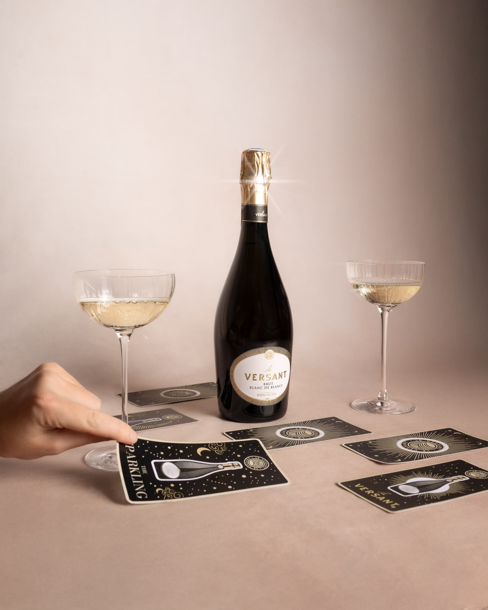 Photographie produit vin les Vignobles de Foncalieu le Versant Qapture