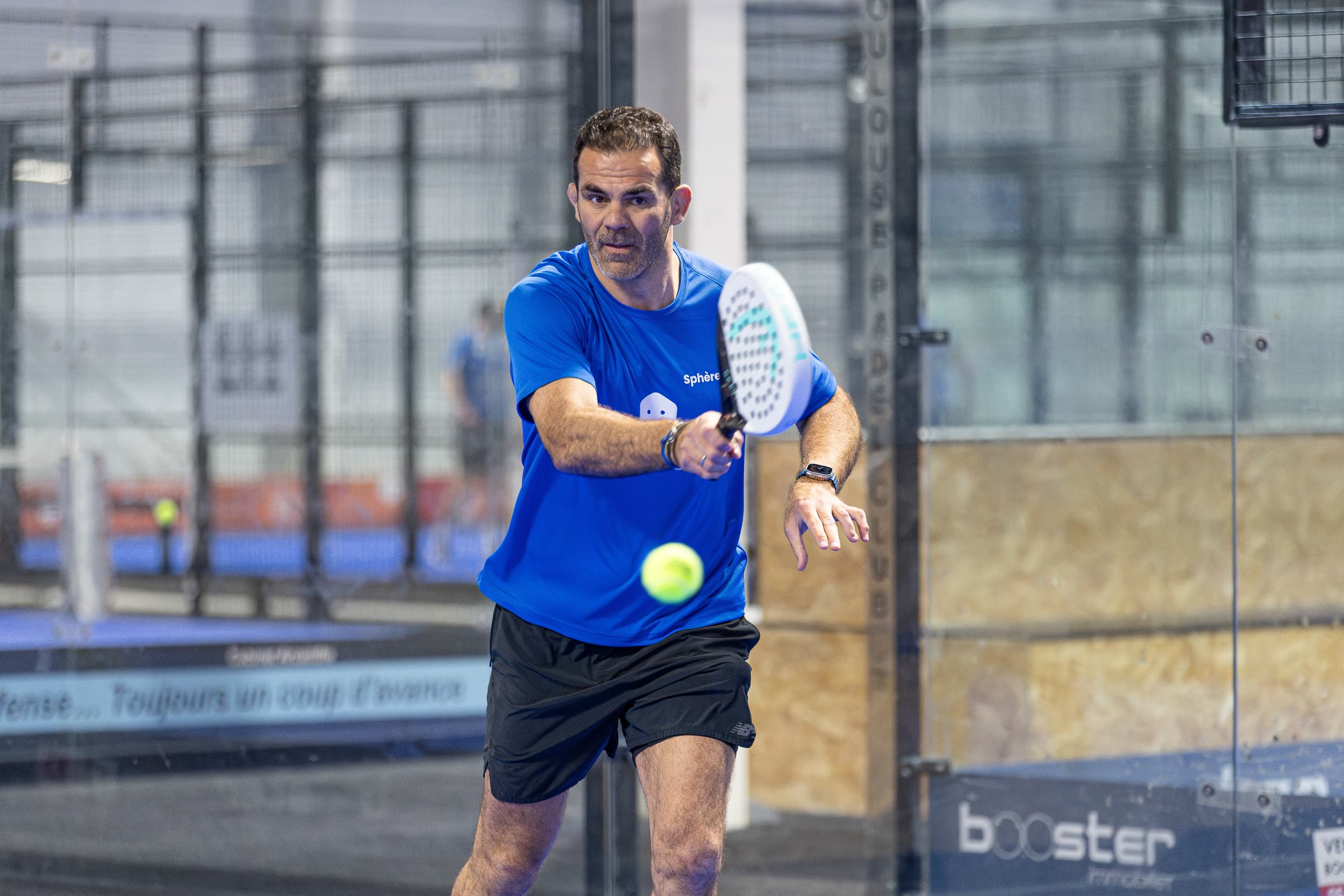 photographie sport padel Sphère Toulouse Qapture Grégory Lamboley