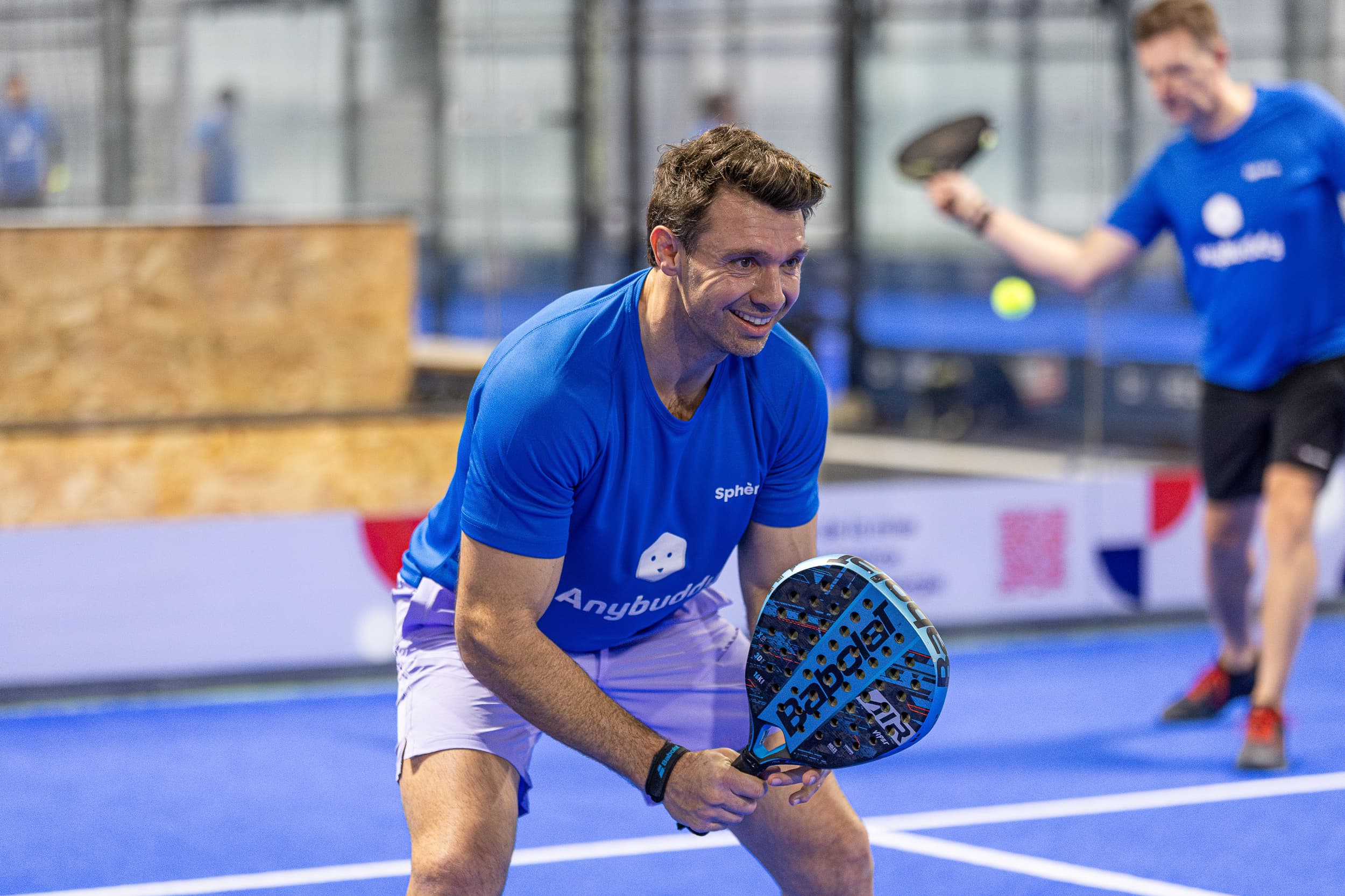 photographie sport padel Sphère Toulouse Qapture Vincent Clerc